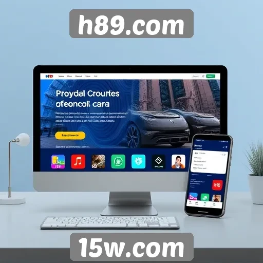 Acessibilidade e interfaces do site h89.com